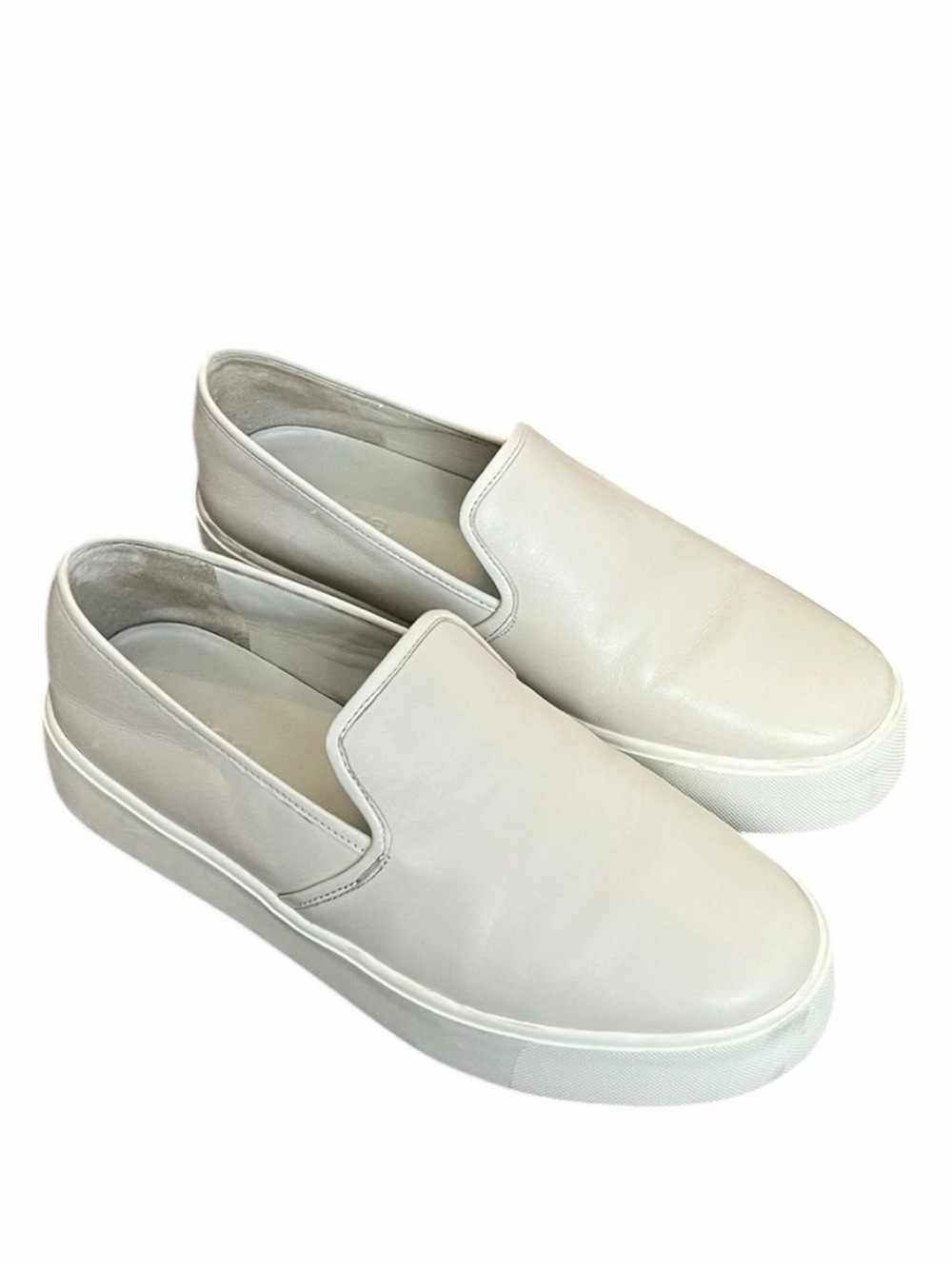 VINCE Brenden-b Slip-on Shoes Women's Size 7.5 EUR 37.5‎ Platform Neutral Flats